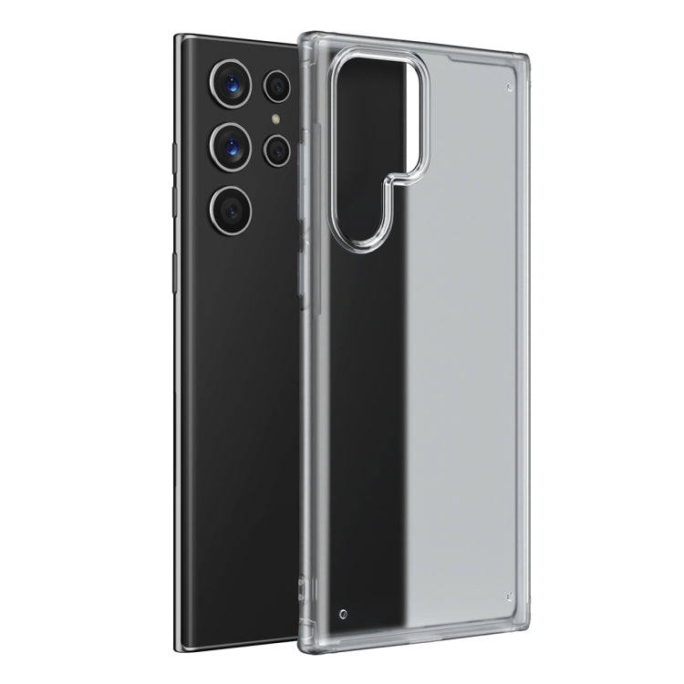 For Samsung Galaxy S22 Ultra 5G Four-corner Shockproof TPU + PC Protective Phone Case