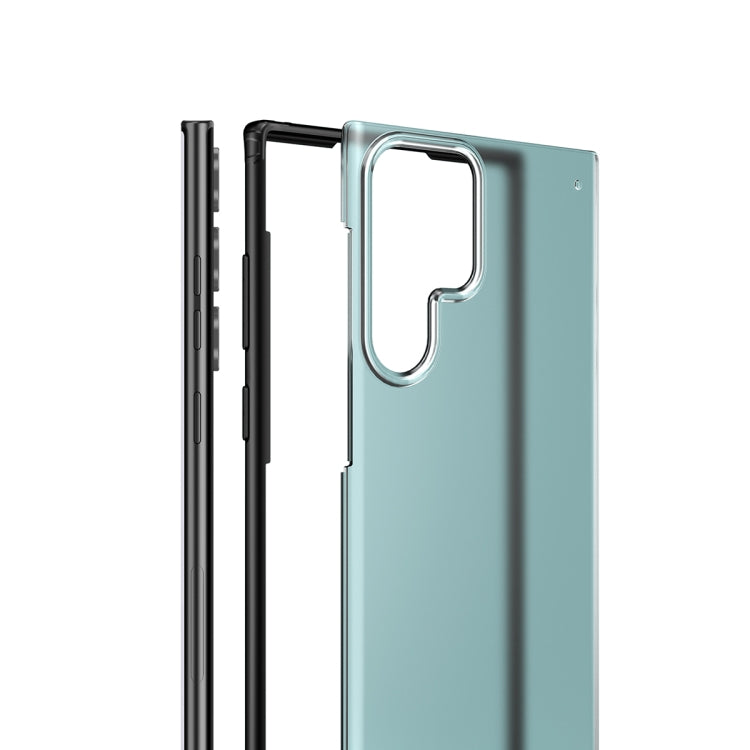 For Samsung Galaxy S22 Ultra 5G Four-corner Shockproof TPU + PC Protective Phone Case