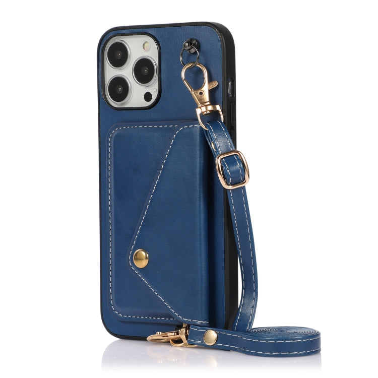 For iPhone 13 Pro Max Crossbody Wallet Card Bag Phone Case