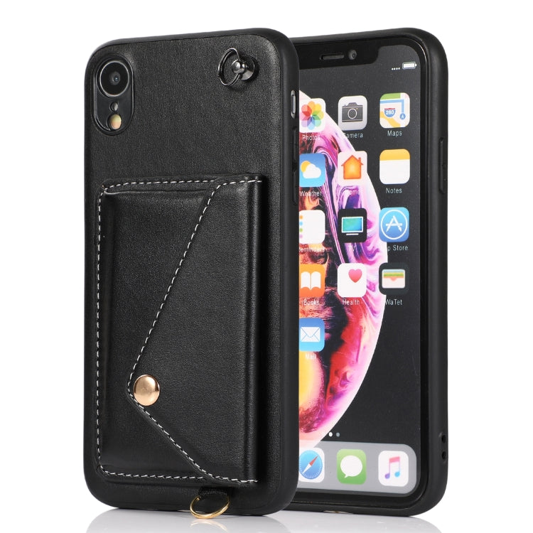 For iPhone X / XS Crossbody Wallet Card Bag Phone Case