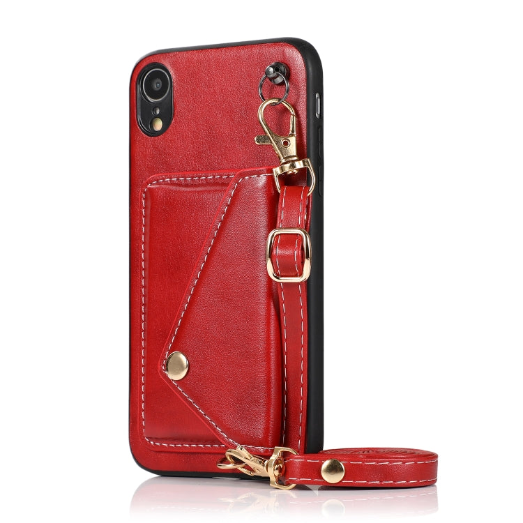 For iPhone XS Max Crossbody Wallet Card Bag Phone Case