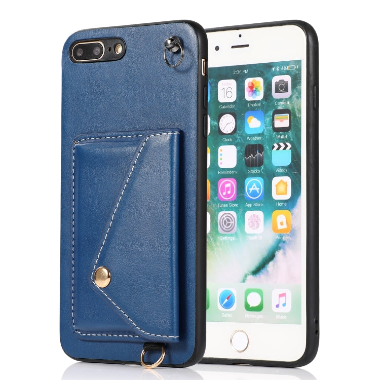 For iPhone SE 2022 / SE 2020 / 8 / 7 Crossbody Wallet Card Bag Phone Case