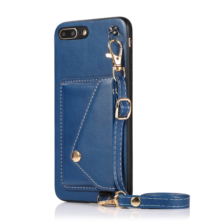 Crossbody Wallet Card Bag Phone Case For iPhone 8 Plus / 7 Plus