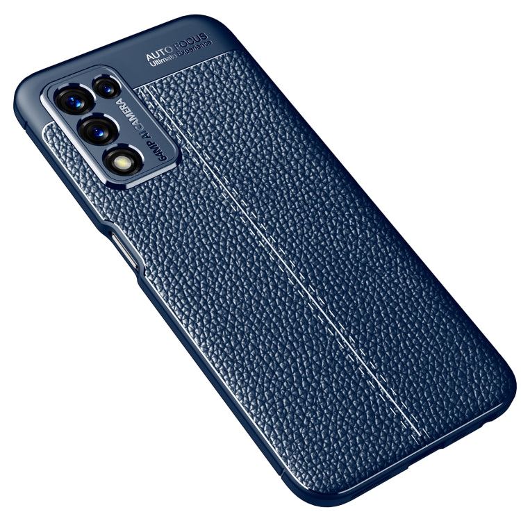 For OPPO K9s Litchi Texture TPU Shockproof Phone Case