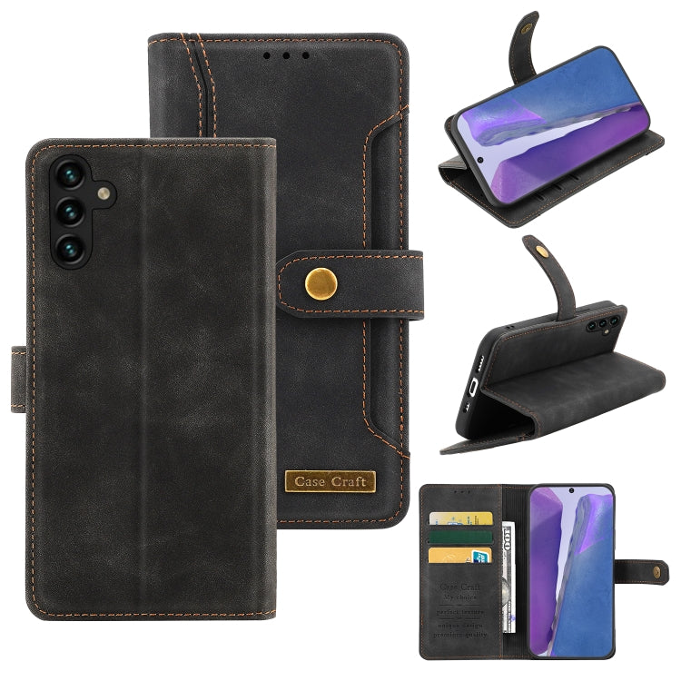 For Samsung Galaxy A13 5G Case Craft Multifunctional Horizontal Flip Leather Phone Case