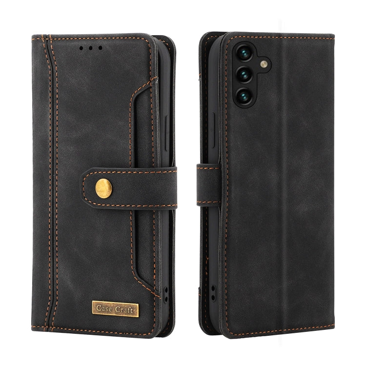 For Samsung Galaxy A13 5G Case Craft Multifunctional Horizontal Flip Leather Phone Case