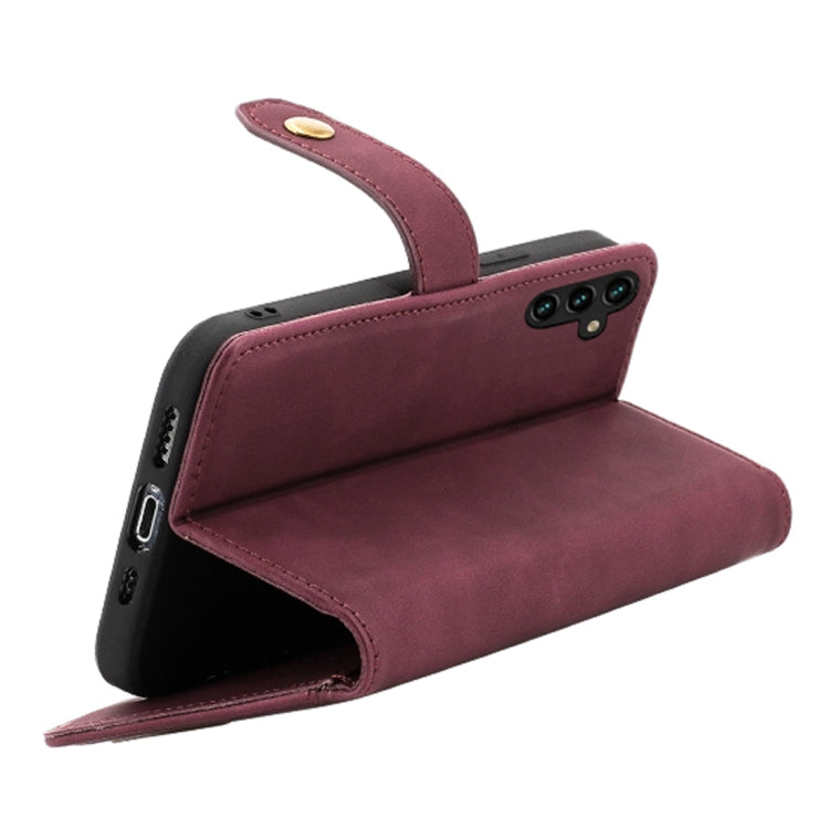For Samsung Galaxy A13 5G Case Craft Multifunctional Horizontal Flip Leather Phone Case