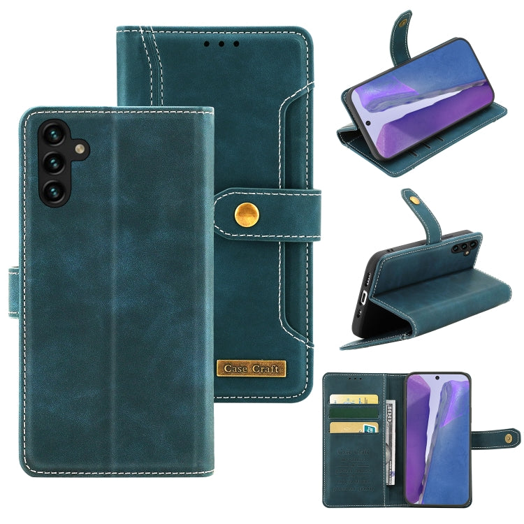 For Samsung Galaxy A13 5G Case Craft Multifunctional Horizontal Flip Leather Phone Case