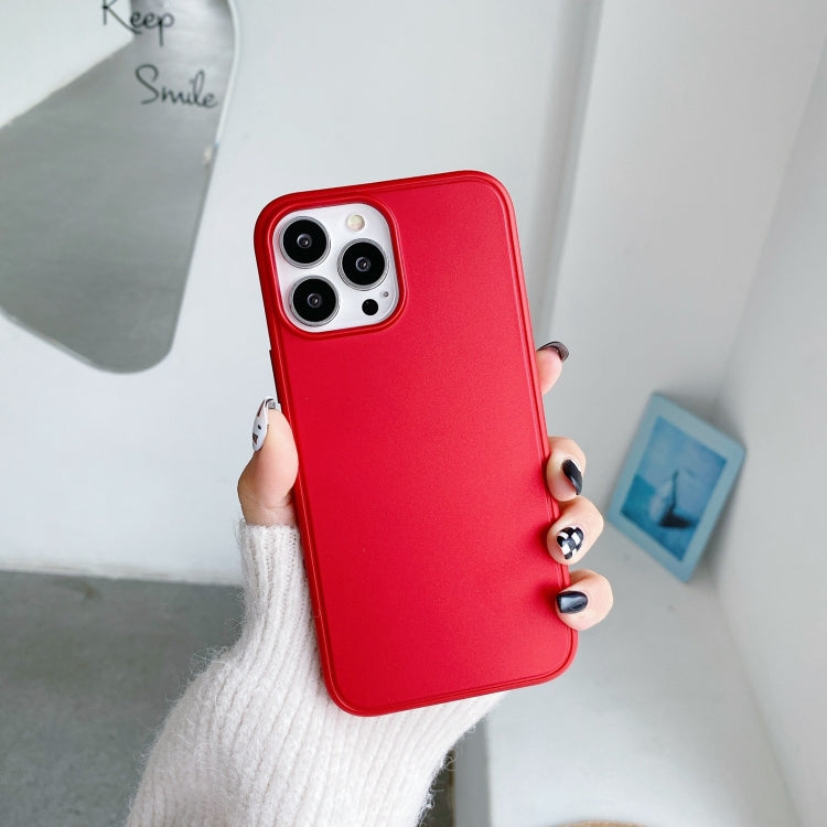 For iPhone 13 Frosted PC + TPU Phone Case