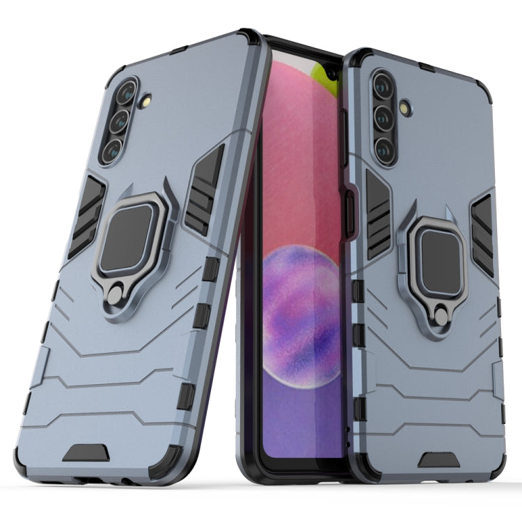 For Samsung Galaxy A13 5G&4G / A04s Shockproof PC + TPU Phone Case with Magnetic Ring Holder