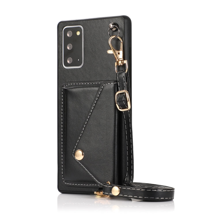 For Samsung Galaxy Note20 Crossbody Wallet Card Bag Phone Case