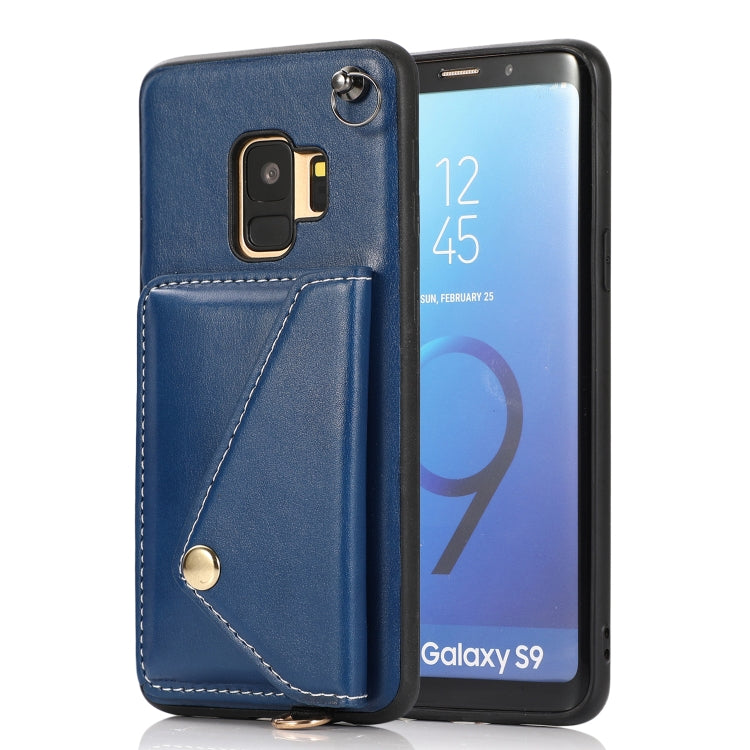 For Samsung Galaxy S9+ Crossbody Wallet Card Bag Phone Case