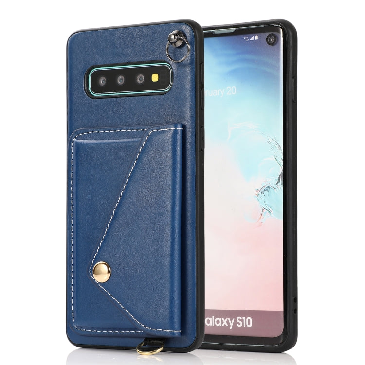 For Samsung Galaxy S10+ Crossbody Wallet Card Bag Phone Case