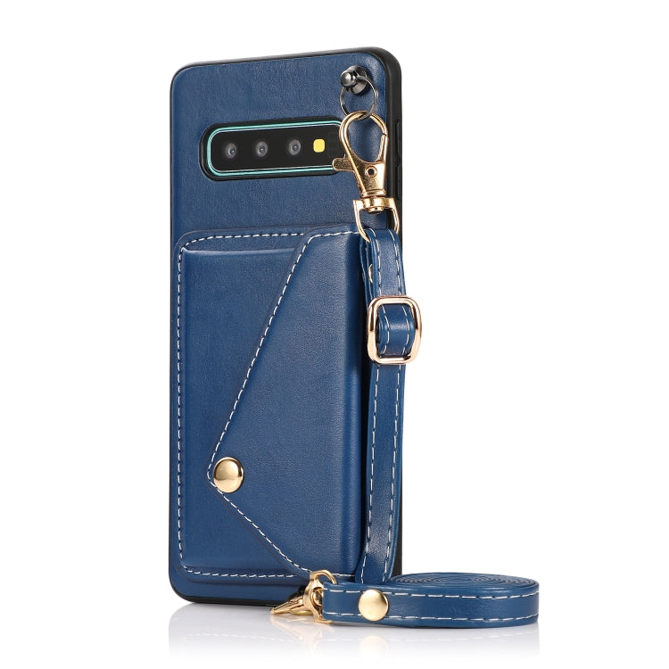 For Samsung Galaxy S10+ Crossbody Wallet Card Bag Phone Case