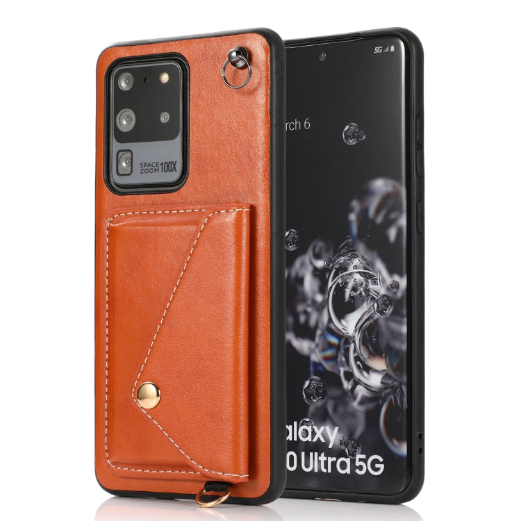 For Samsung Galaxy S20+ Crossbody Wallet Card Bag Phone Case
