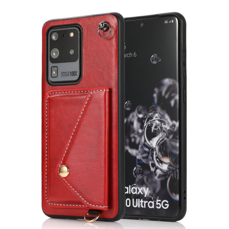 For Samsung Galaxy S20+ Crossbody Wallet Card Bag Phone Case
