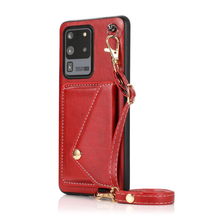 For Samsung Galaxy S20 Ultra Crossbody Wallet Card Bag Phone Case