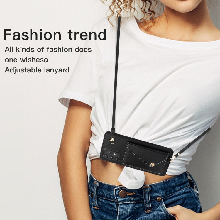 For Samsung Galaxy A32 4G Crossbody Wallet Card Bag Phone Case
