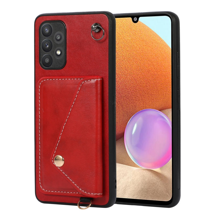 For Samsung Galaxy A32 4G Crossbody Wallet Card Bag Phone Case