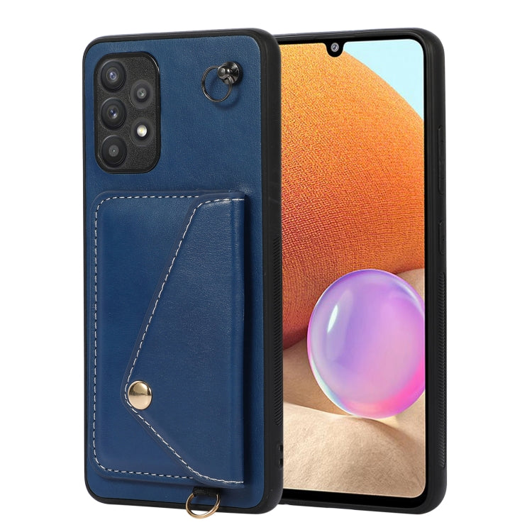 For Samsung Galaxy A32 4G Crossbody Wallet Card Bag Phone Case
