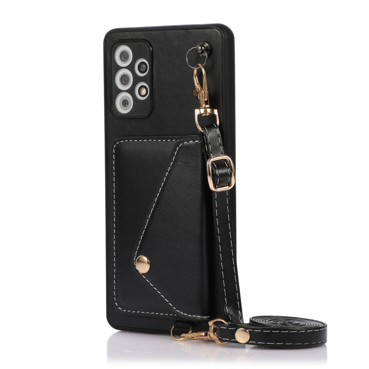 For Samsung Galaxy A72 4G / 5G Crossbody Wallet Card Bag Phone Case