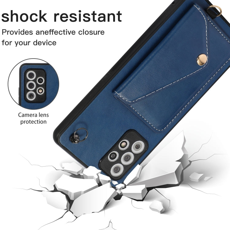 For Samsung Galaxy A72 4G / 5G Crossbody Wallet Card Bag Phone Case