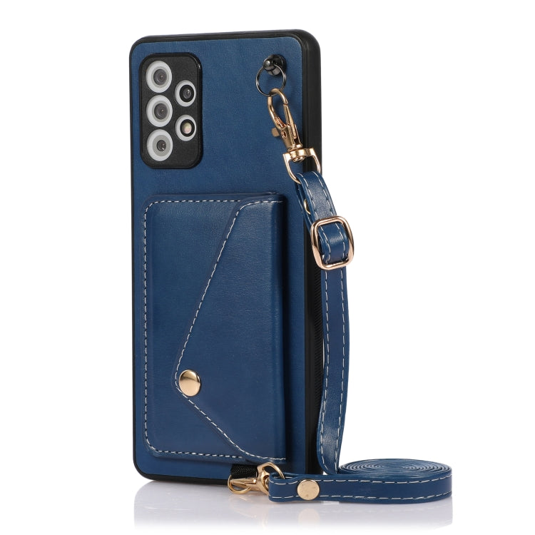 For Samsung Galaxy A72 4G / 5G Crossbody Wallet Card Bag Phone Case