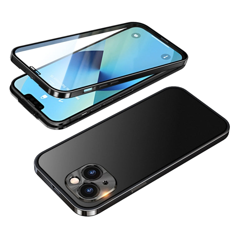 For iPhone 13 Buckle Installation Double-sided Protective Phone Case