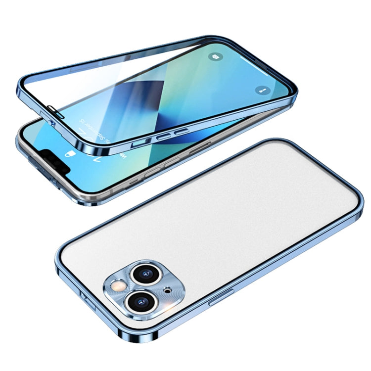 For iPhone 13 Buckle Installation Double-sided Protective Phone Case