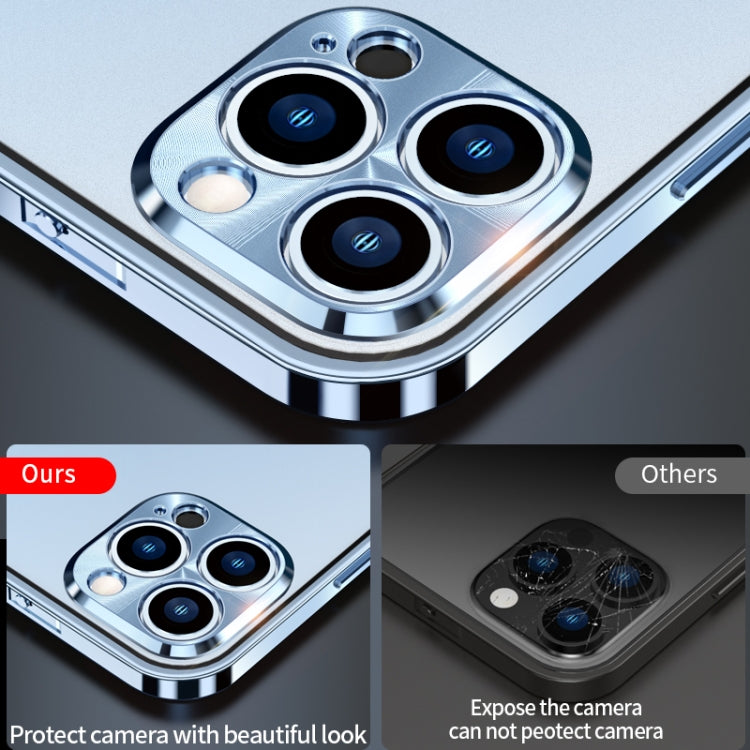For iPhone 13 Buckle Installation Double-sided Protective Phone Case
