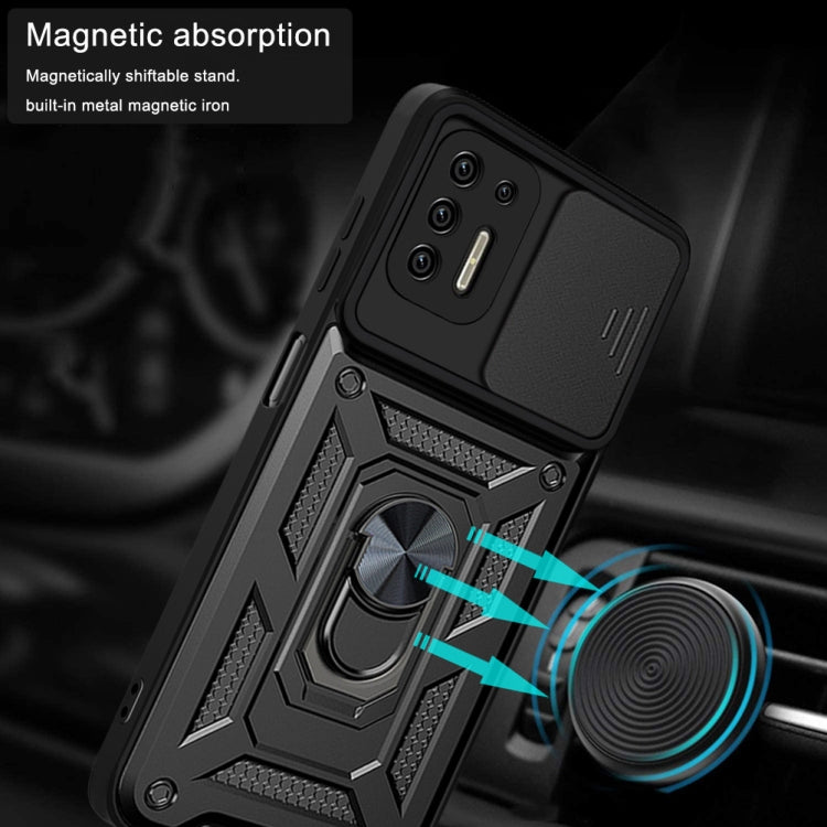 For Motorola Moto G9 Plus Sliding Camera Cover Design TPU+PC Phone Protective Case