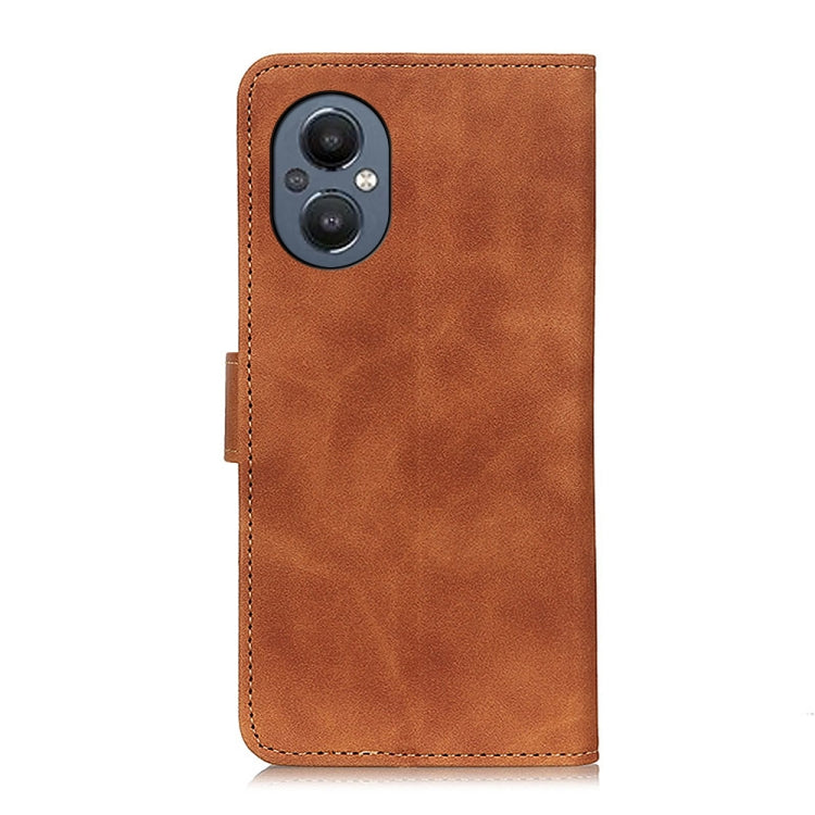 For OnePlus Nord N20 5G KHAZNEH Retro Texture Horizontal Flip Leather Phone Case