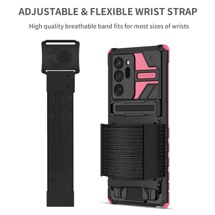 For Samsung Galaxy Note20 Ultra Kickstand Detachable Armband Phone Case
