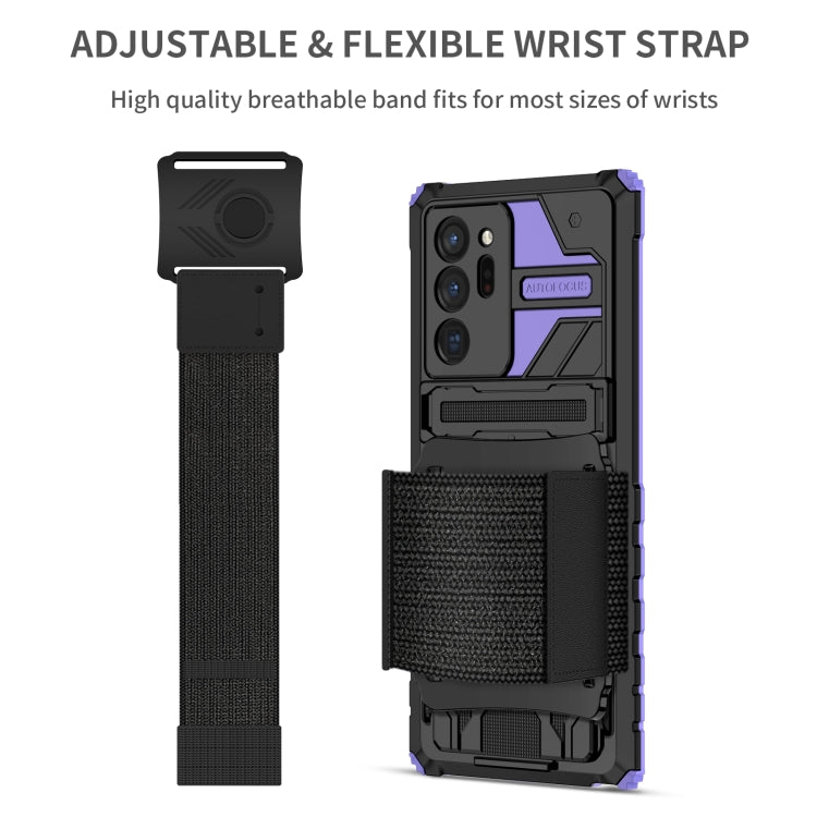 For Samsung Galaxy Note20 Ultra Kickstand Detachable Armband Phone Case