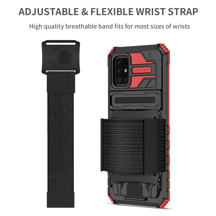 For Samsung Galaxy A51 / A31 Kickstand Detachable Armband Phone Case