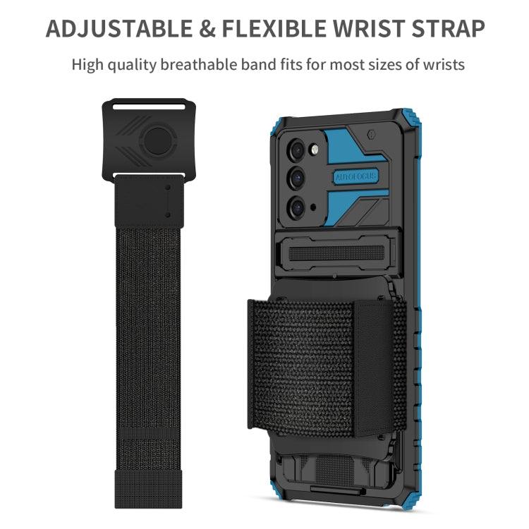 For Samsung Galaxy Note20 Kickstand Detachable Armband Phone Case