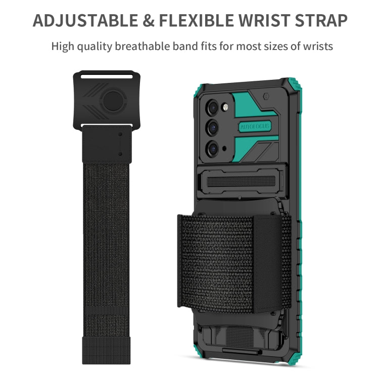 For Samsung Galaxy Note20 Kickstand Detachable Armband Phone Case