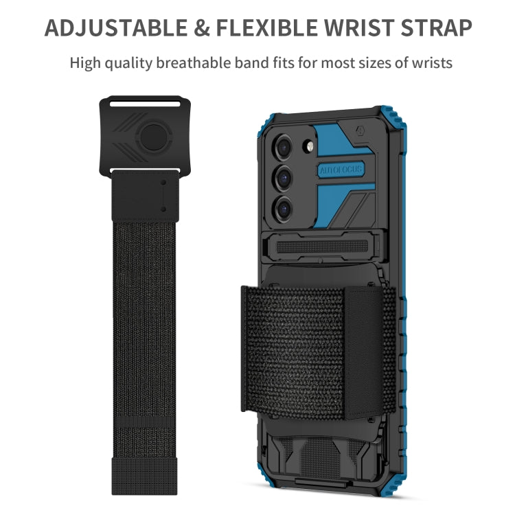 For Samsung Galaxy S21 5G Kickstand Detachable Armband Phone Case