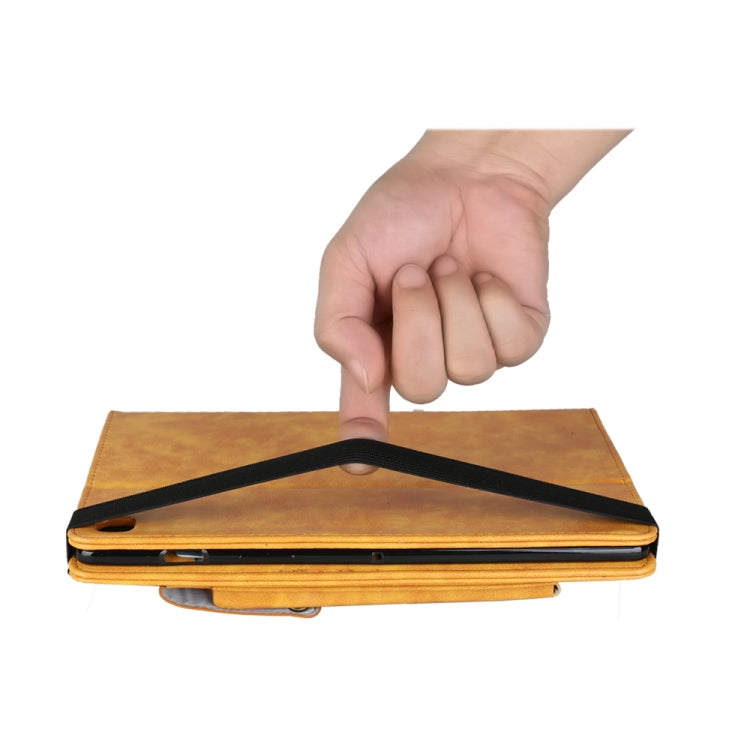 For iPad 10.2 Crazy Horse Texture Horizontal Flip PU Leather Case with Card Slots & Pen Slot & Holder & Wallet