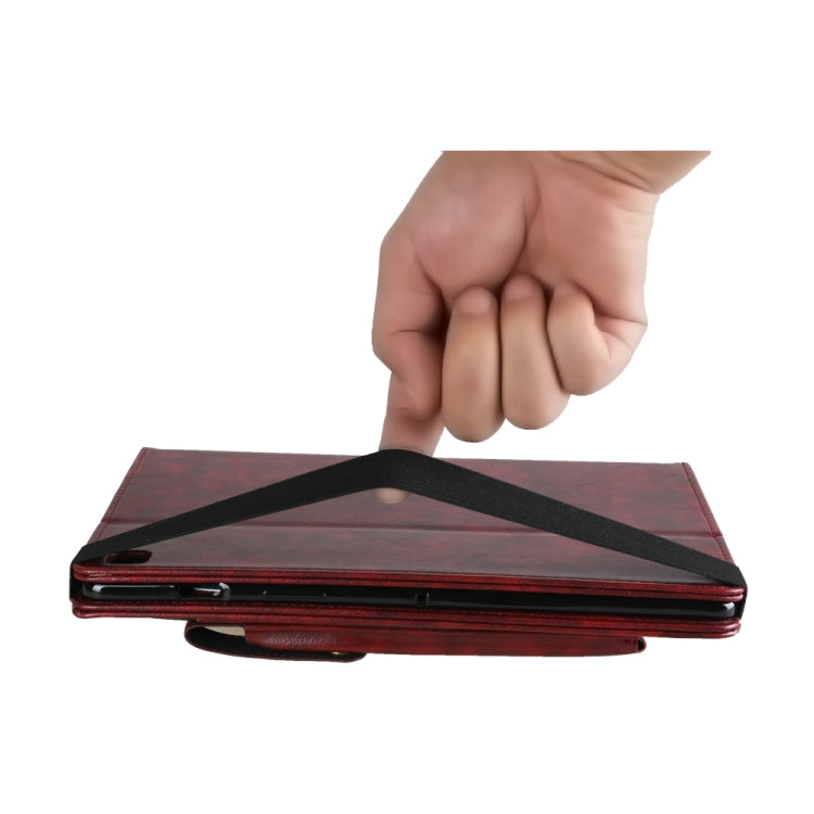 For iPad 10.2 Crazy Horse Texture Horizontal Flip PU Leather Case with Card Slots & Pen Slot & Holder & Wallet