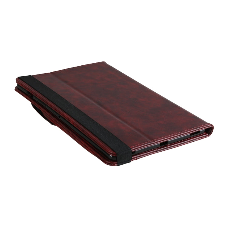 For iPad 10.2 Crazy Horse Texture Horizontal Flip PU Leather Case with Card Slots & Pen Slot & Holder & Wallet