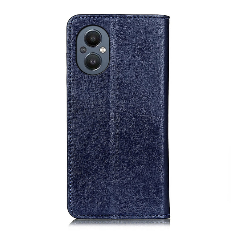 For OnePlus Nord N20 5G Magnetic Crazy Horse Texture Horizontal Flip Leather Phone Case