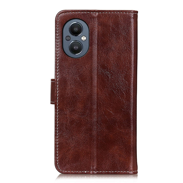 For OnePlus Nord N20 5G Retro Crazy Horse Texture Horizontal Flip Leather Phone Case