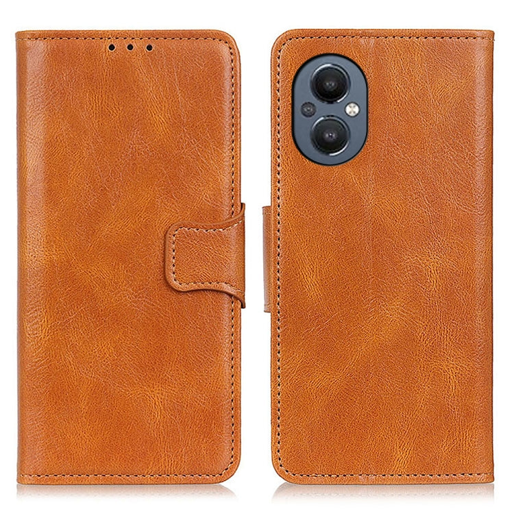 For OnePlus Nord N20 5G Mirren Crazy Horse Texture Horizontal Flip Leather Phone Case with Holder & Card Slots & Wallet