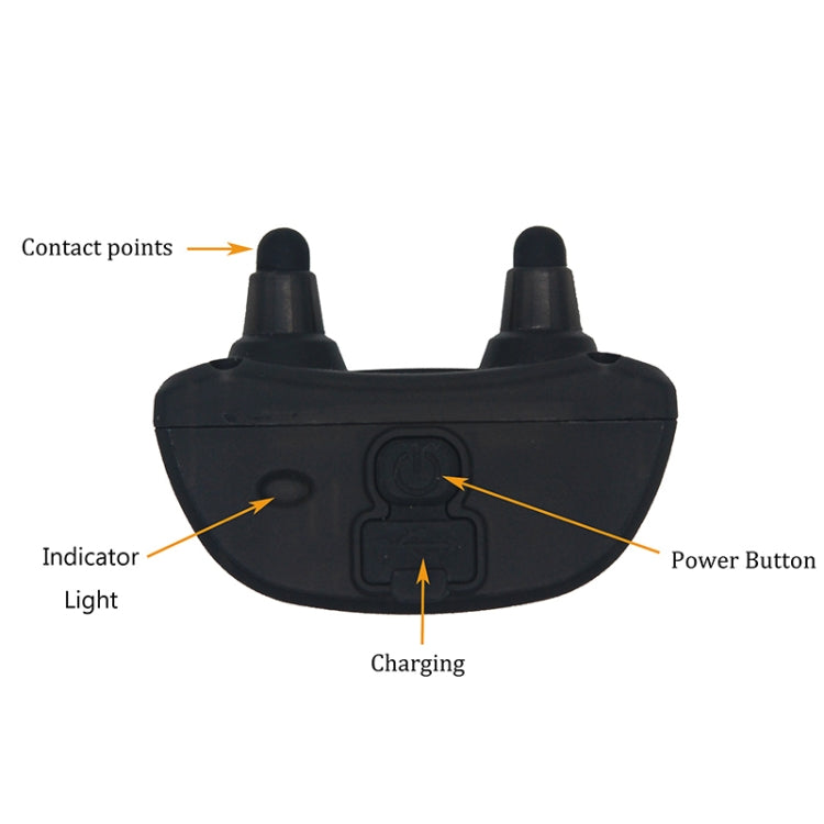 WL-0225 Remote Control Trainer Training Dog Barking Control Collar, Style:1 to 3