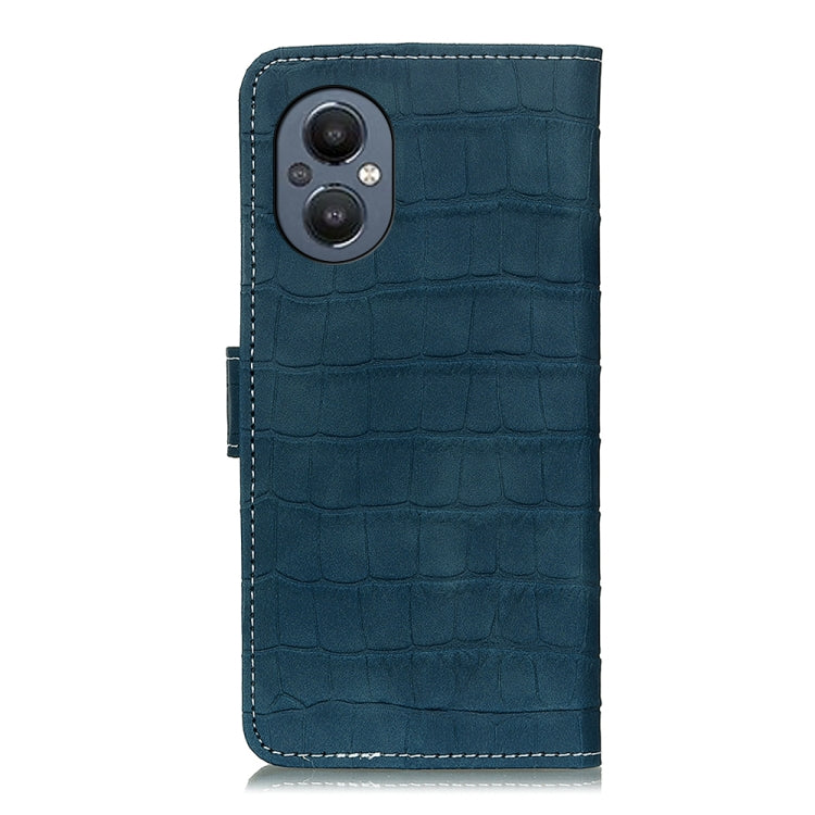 For OnePlus Nord N20 5G Magnetic Crocodile Texture Horizontal Flip Leather Phone Case