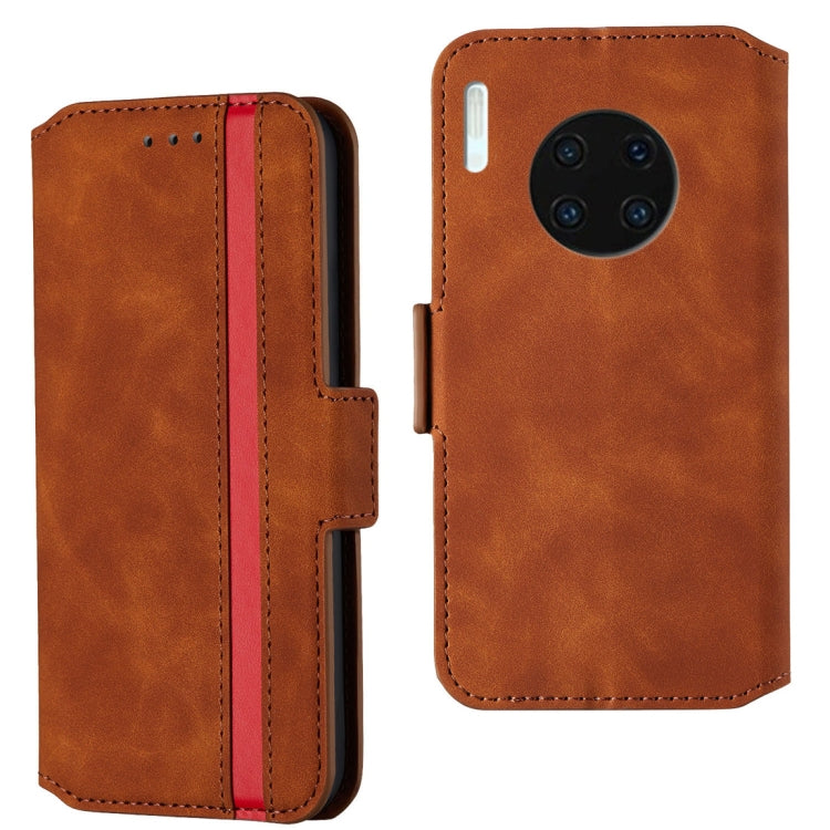 For Huawei Mate 30 Retro Frosted Oil Side Horizontal Flip Case with Holder & Card Slots