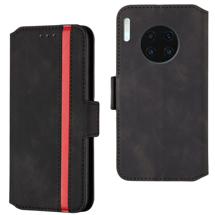 For Huawei Mate 30 Pro Retro Frosted Oil Side Horizontal Flip Case with Holder & Card Slots