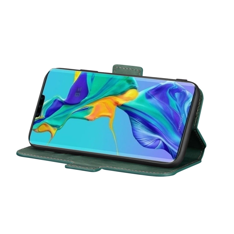 For Huawei Mate 30 Pro Retro Frosted Oil Side Horizontal Flip Case with Holder & Card Slots