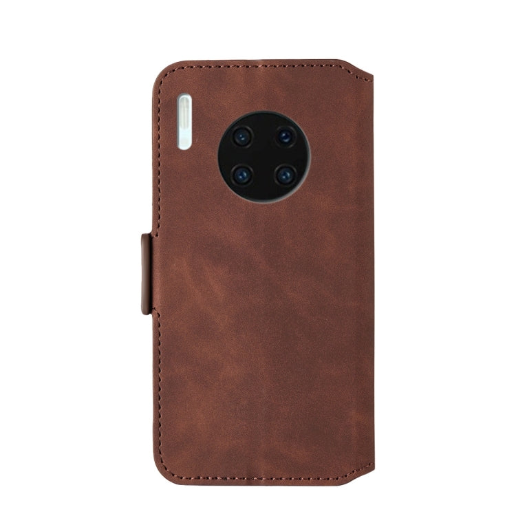 For Huawei Mate 30 Pro Retro Frosted Oil Side Horizontal Flip Case with Holder & Card Slots